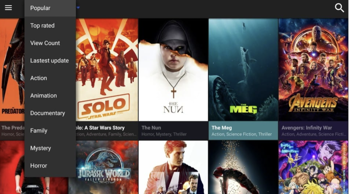 Cinema HD Movies & TV Shows on Kindle Fire Tablet