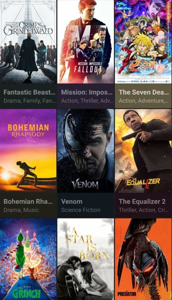 cinema-apk-homescreen