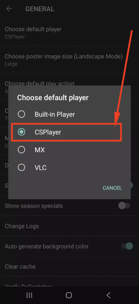 Cinema HD Player CSPlayer